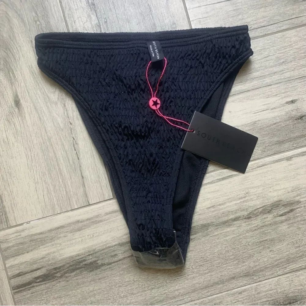 Women's Black Swim Bottom